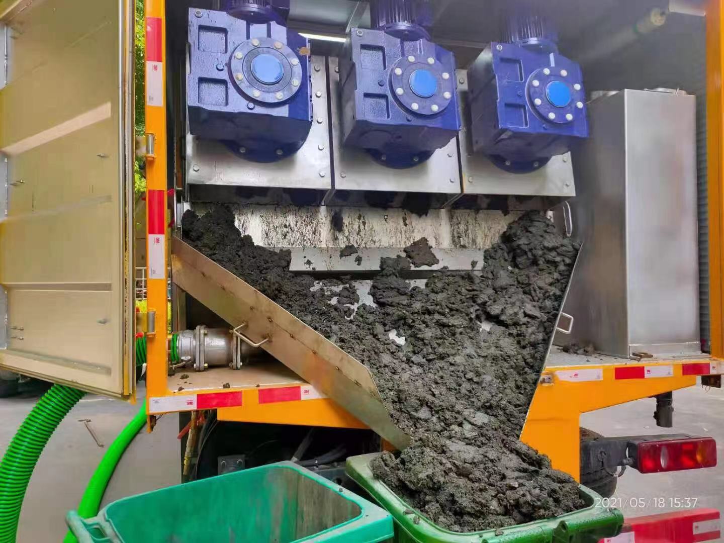 疏附化粪池清掏城市维护站-泥浆净化干湿分离处理